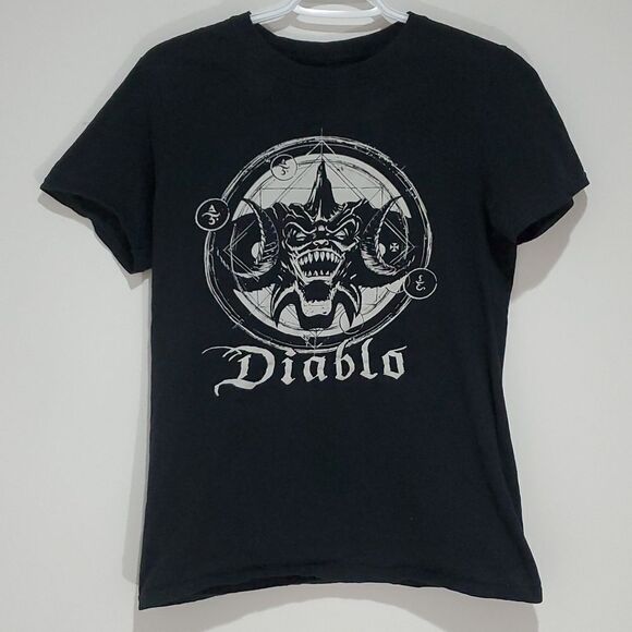 Blizzard entertainment small black Diablo short sleeve shirt - Picture 1 of 5